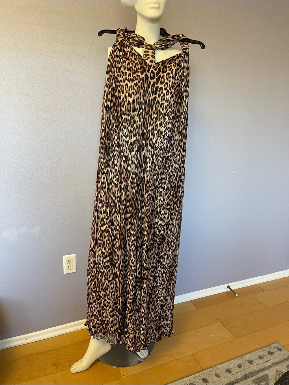 Leopard Print jumpsuit in Brown Tones